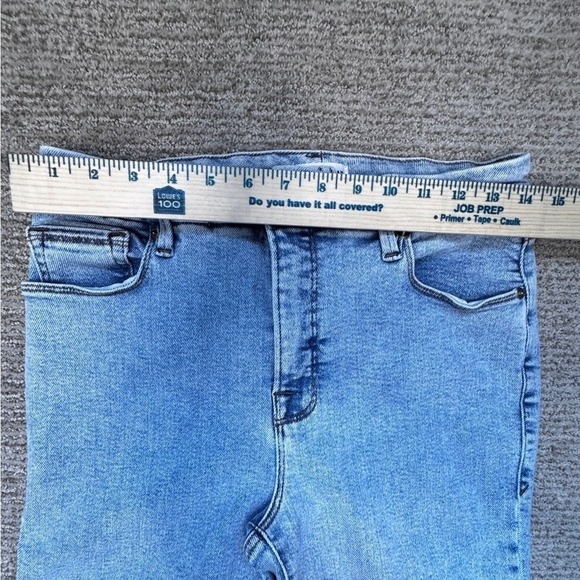 Good American Sky Blue Denim Jeans Size 8 - Picture 8 of 10